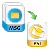 convert batch MSg to PST