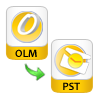 convert olm to pst