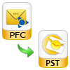 convert pfc to pst