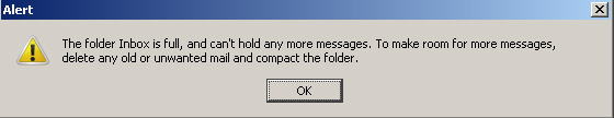 thunderbird-inbox-full-cannot-receive-email