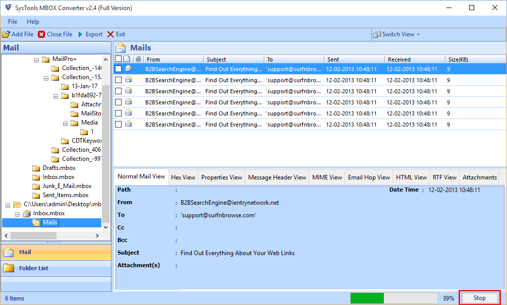 navigate save location