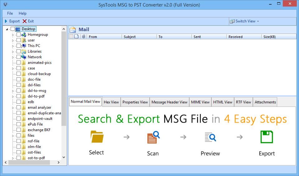 MSG converter tool